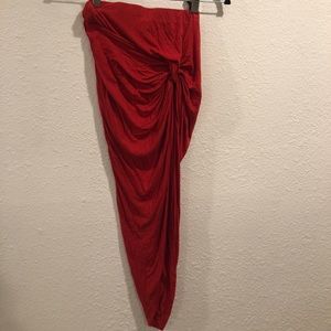 Windsor high low skirt